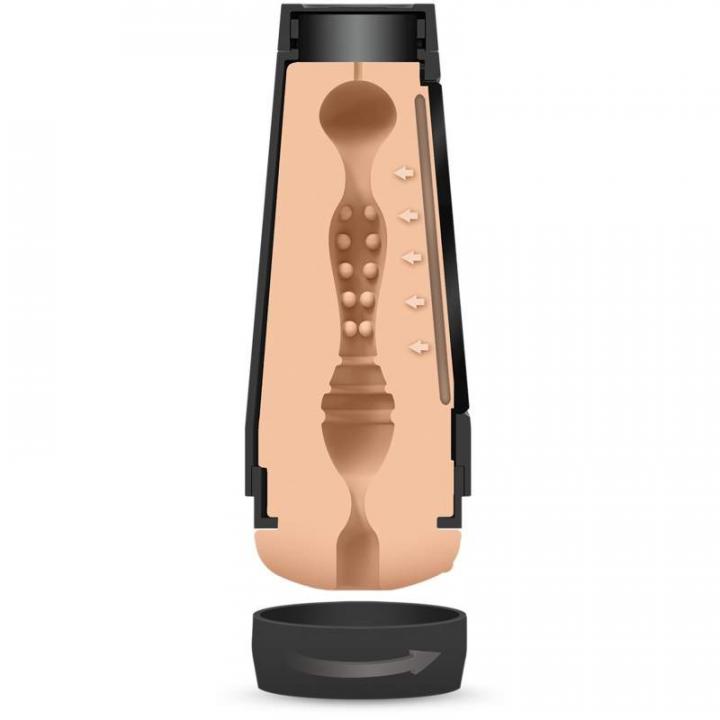 Masturbator dla mężczyzn w twardej obudowie - Ryan Bones 22,1cm