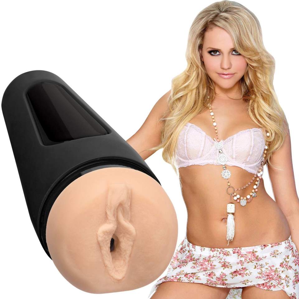 Masturbator dla mężczyzn w twardej obudowie umożliwiający kontrolowanie siły ssania i ściśnięcia 22,1cm- Mia Malkova