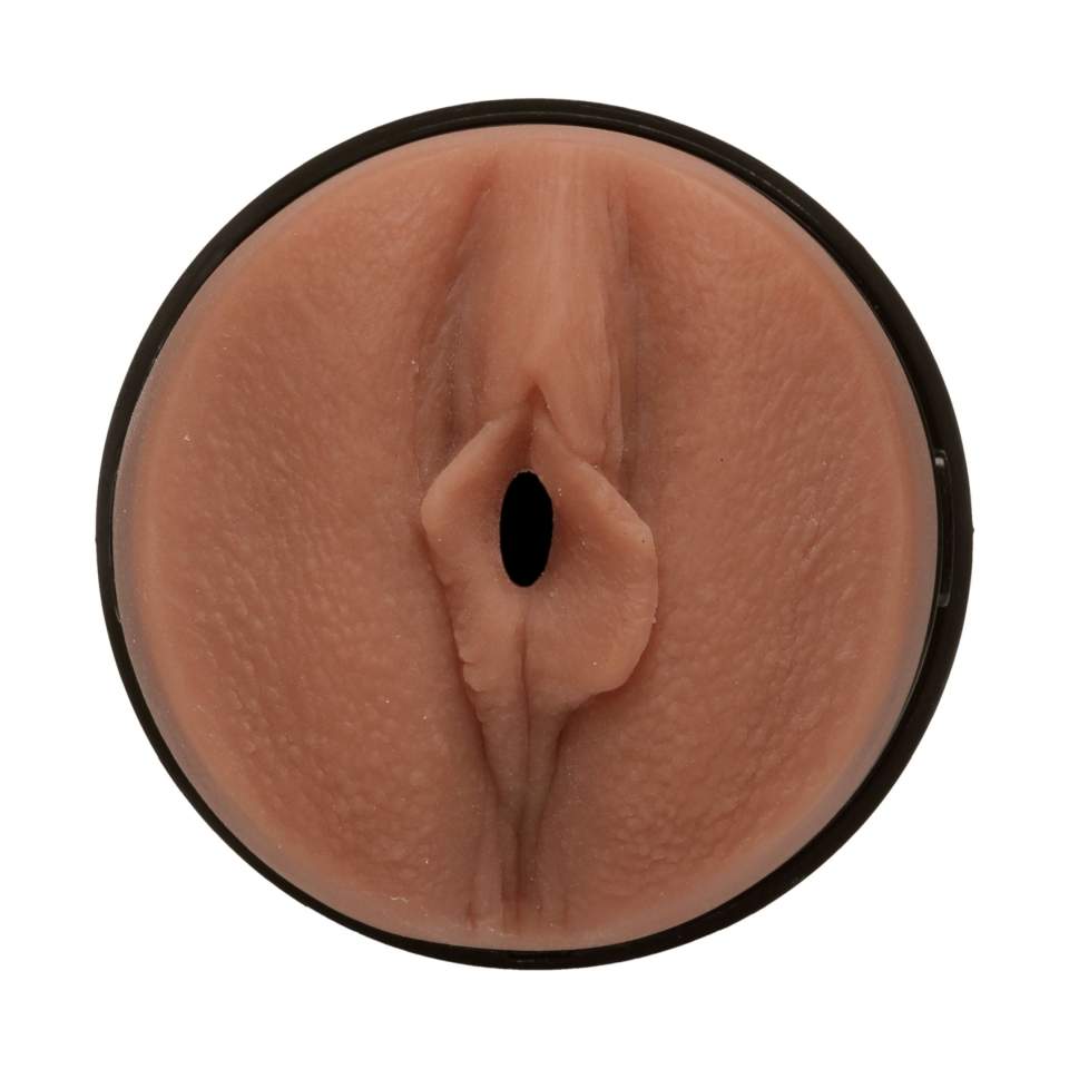 Masturbator dla mężczyzn w twardej obudowie umożliwiający kontrolowanie siły ssania i ściśnięcia 22,1cm- Honey Gold