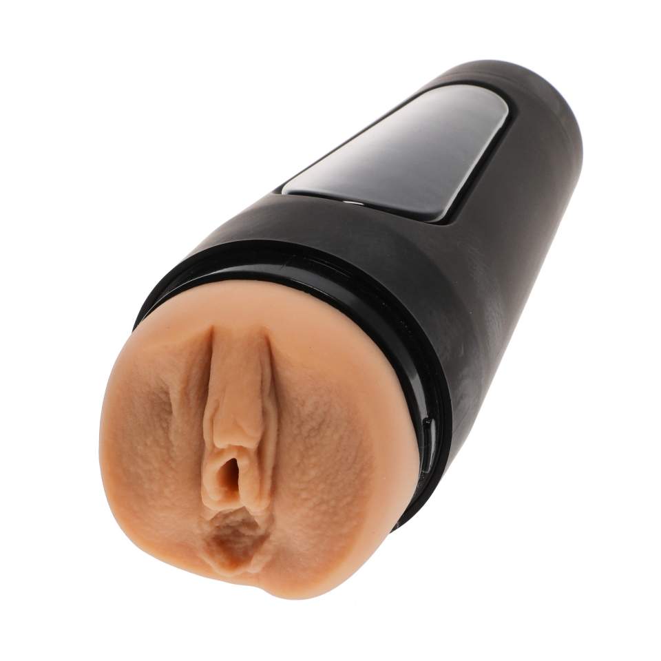 Masturbator dla mężczyzn w twardej obudowie umożliwiający kontrolowanie siły ssania i ściśnięcia 22,1cm- Julia Ann