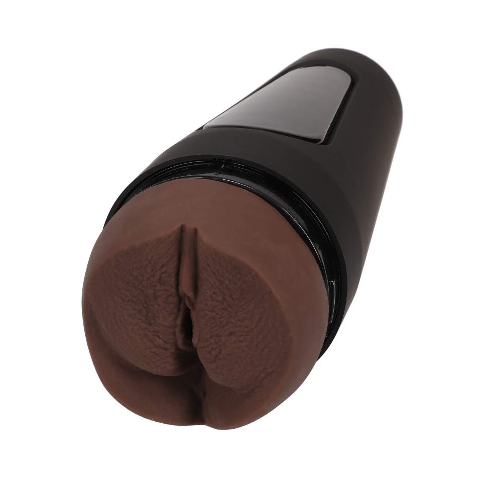 Masturbator dla mężczyzn w twardej obudowie umożliwiający kontrolowanie siły ssania i ściśnięcia 22,1cm- Jenna Foxx