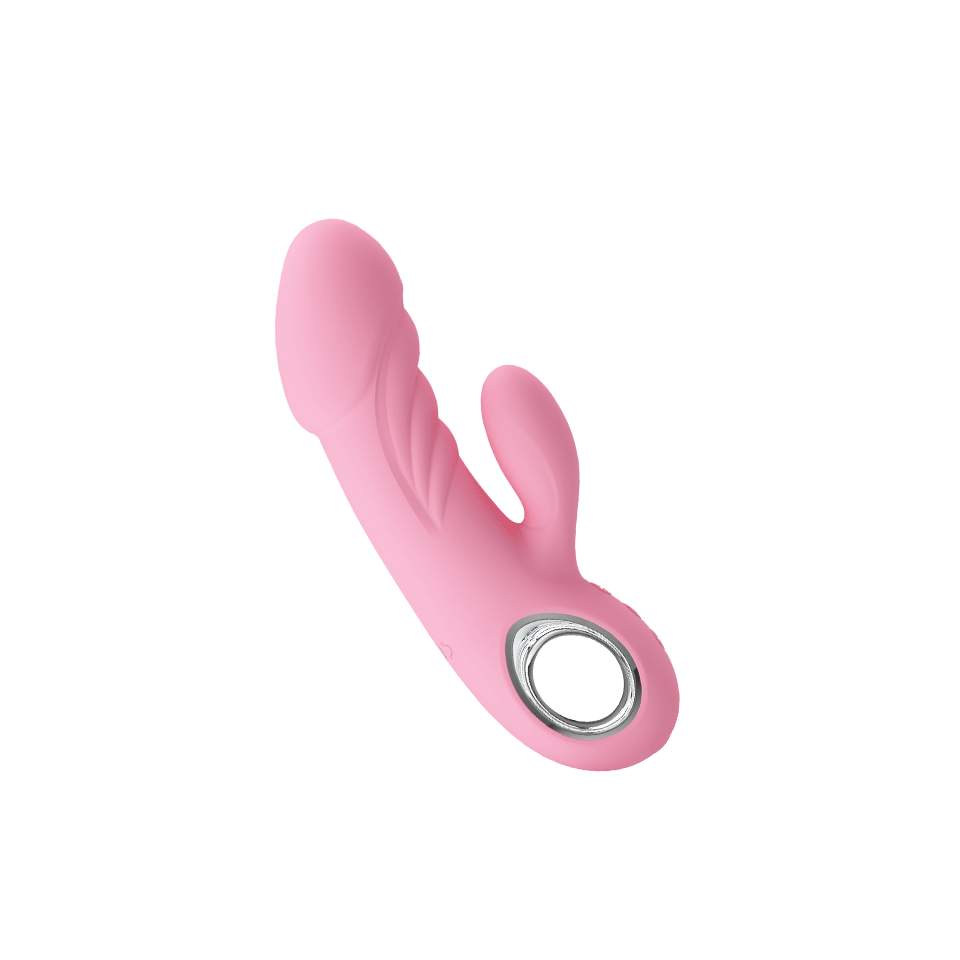 Silikonowy wibrator i stymulator łechtaczki w jednym – Pretty Love Carina – 7 trybów pracy