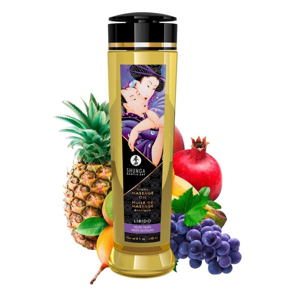 Luksusowy olejek do erotycznego masażu – Shunga Libido – 250 ml