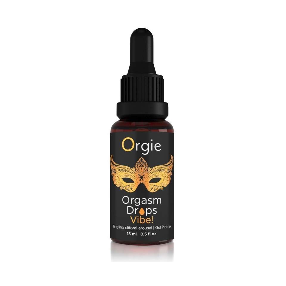 ORGIE Orgasm Drops Vibe krople pobudzające wrażliwość łechtaczki dając uczucie chłodzenia 15ml