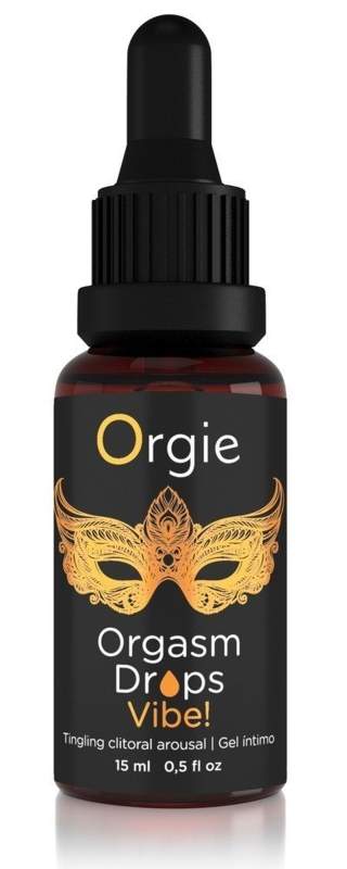 ORGIE Orgasm Drops Vibe krople pobudzające wrażliwość łechtaczki dając uczucie chłodzenia 15ml