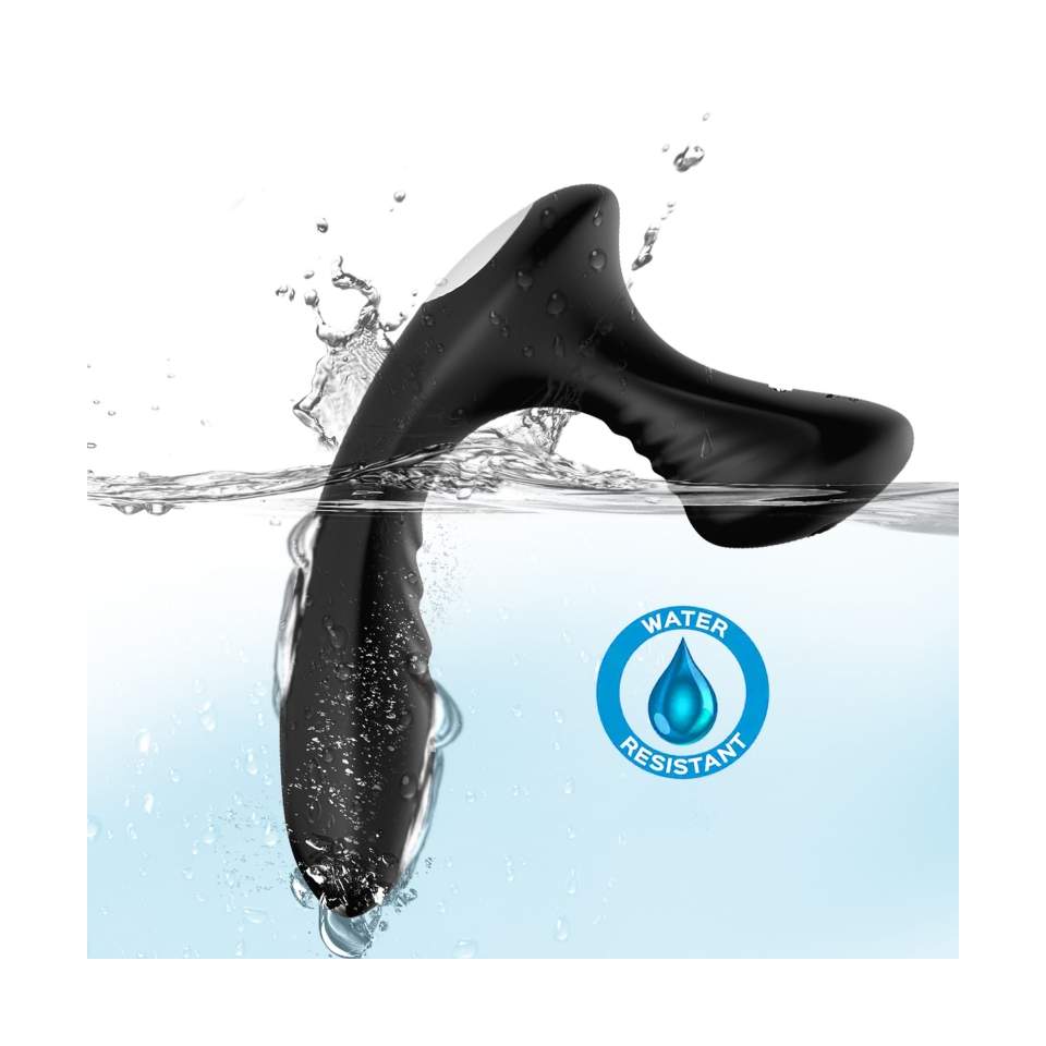 Silikonowy, wodoodporny masażer prostaty: 9 trybów wibracji