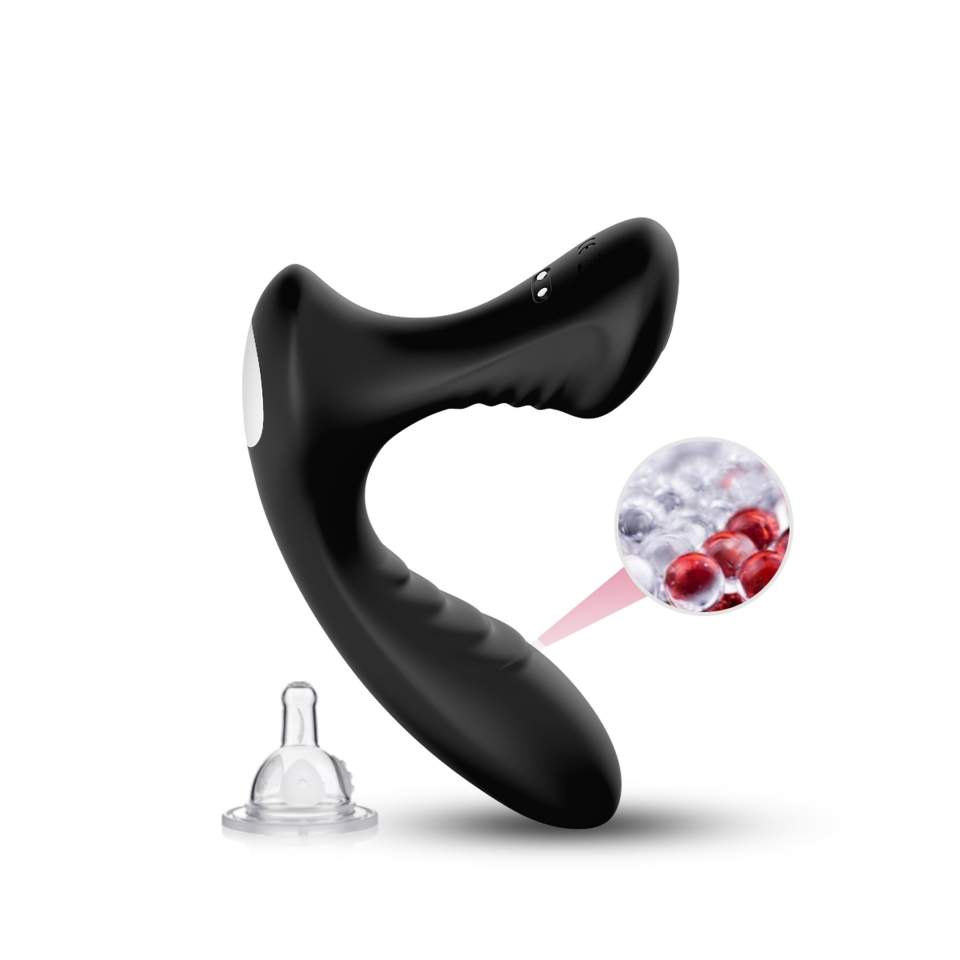 Silikonowy, wodoodporny masażer prostaty: 9 trybów wibracji