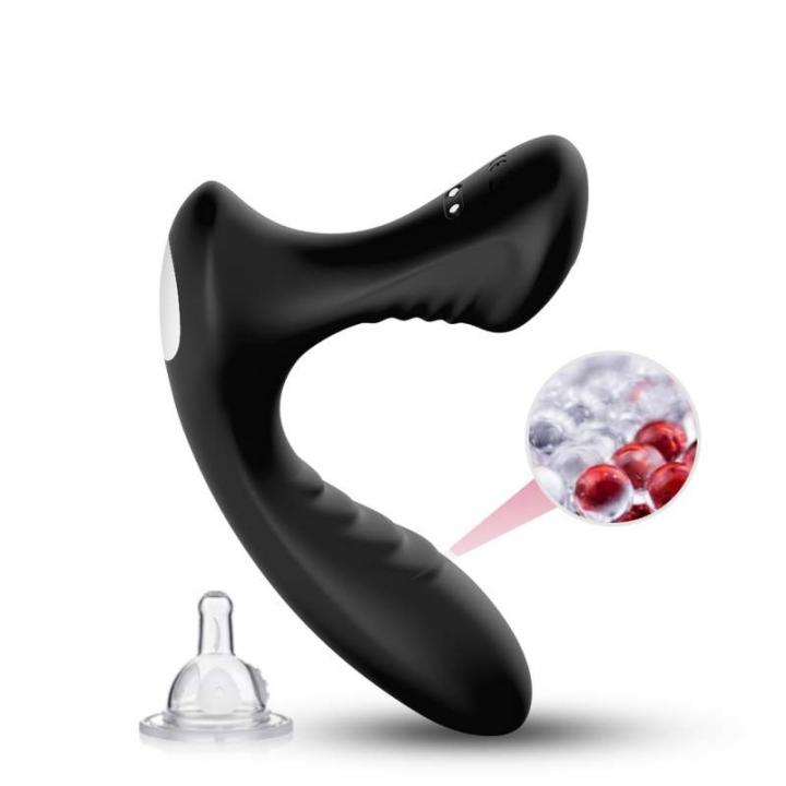 Silikonowy, wodoodporny masażer prostaty: 9 trybów wibracji