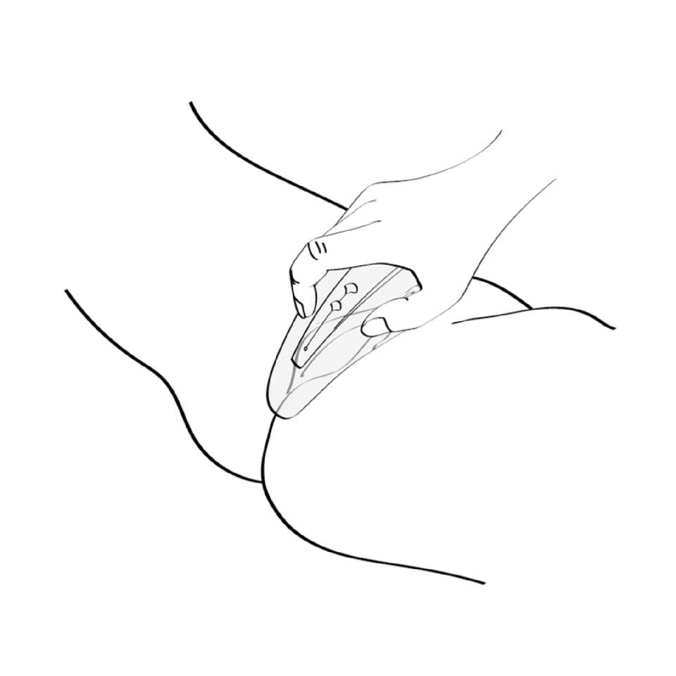 Luksusowy wibrator do stymulacji łechtaczk w kolorze fioletowym: 10 trybów wibracji + 5 prędkości