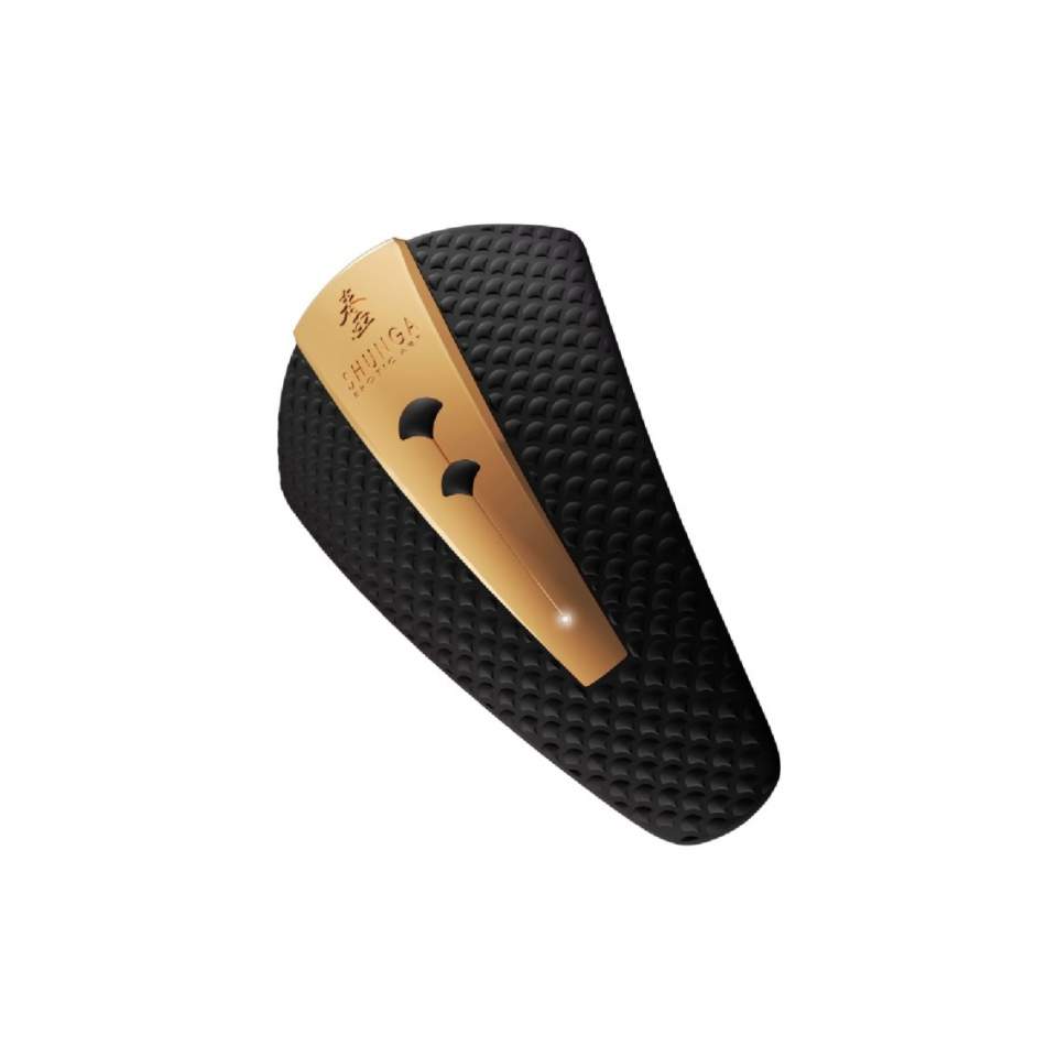 Luksusowy wibrator do stymulacji łechtaczk w kolorze czarnym: 10 trybów wibracji + 5 prędkości