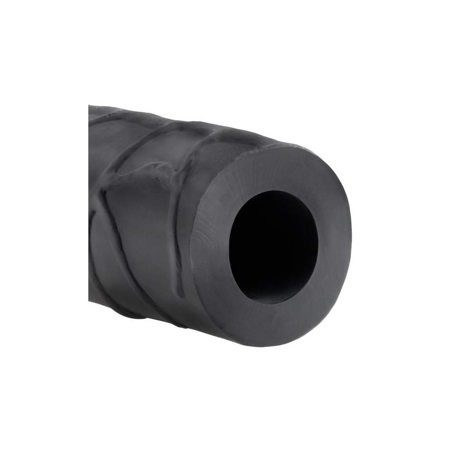 Realistyczna czarna nakładka na penisa- wydłuża o 7 cm