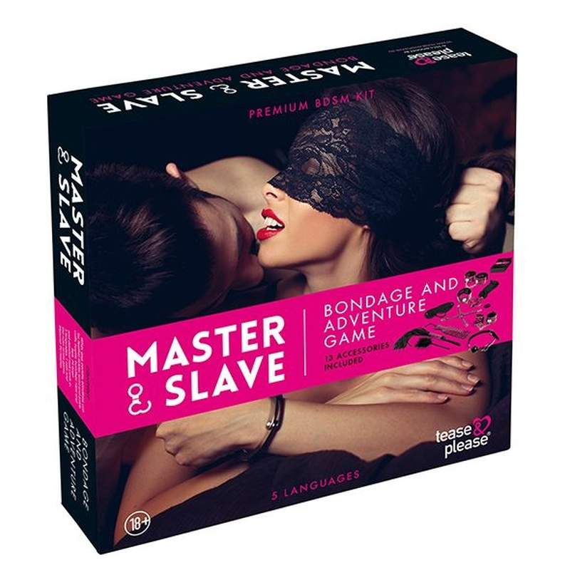 Gra erotyczna Master & Slave Bondage Game z gadżetami