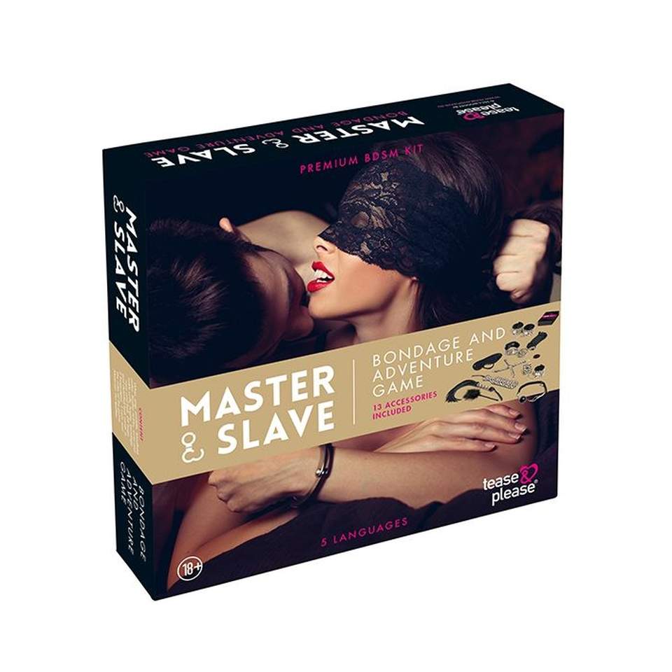 Gra erotyczna Master & Slave Bondage Game z gadżetami