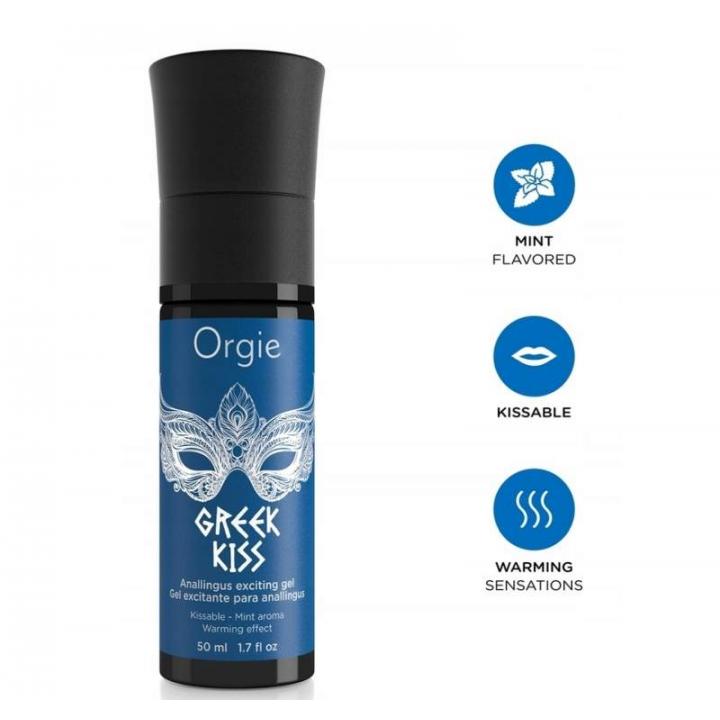 Żel stymulujacy- GREEK KISS - do sexu oralnego 30ml.