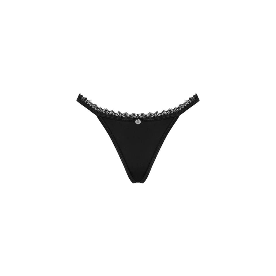 Klasyczne stringi z dodatkiem koronki Obsessive Maderris