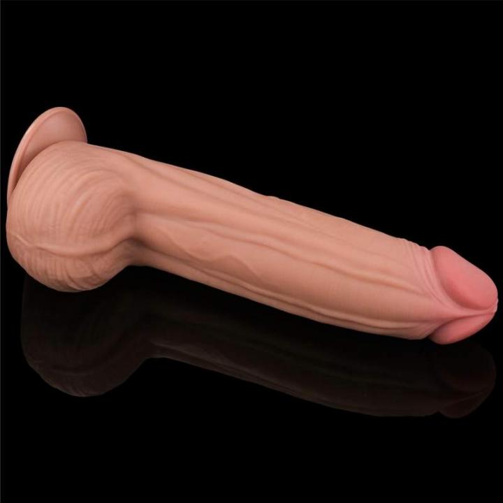 Duże i grube realistyczne dildo z przyssawką dla odważnych- 31cm