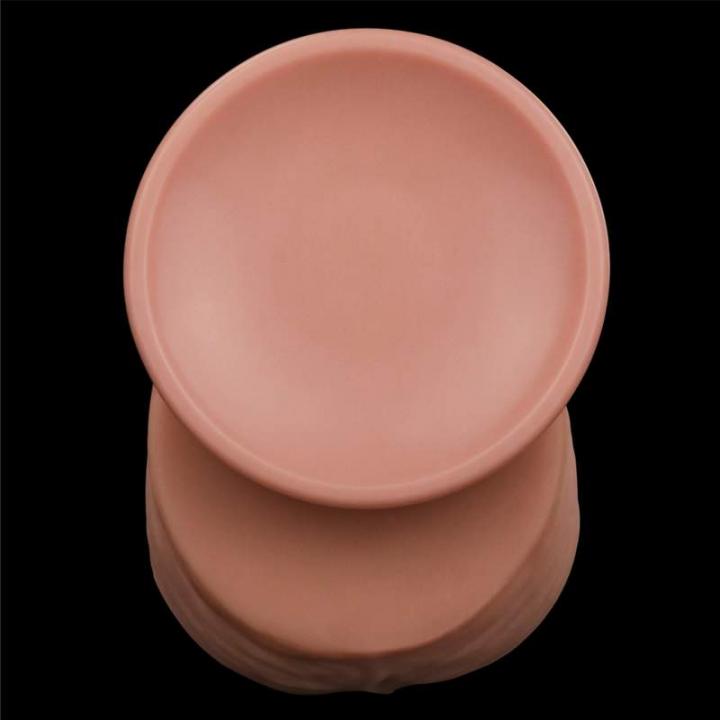 Duże i grube realistyczne dildo z przyssawką dla odważnych- 31cm