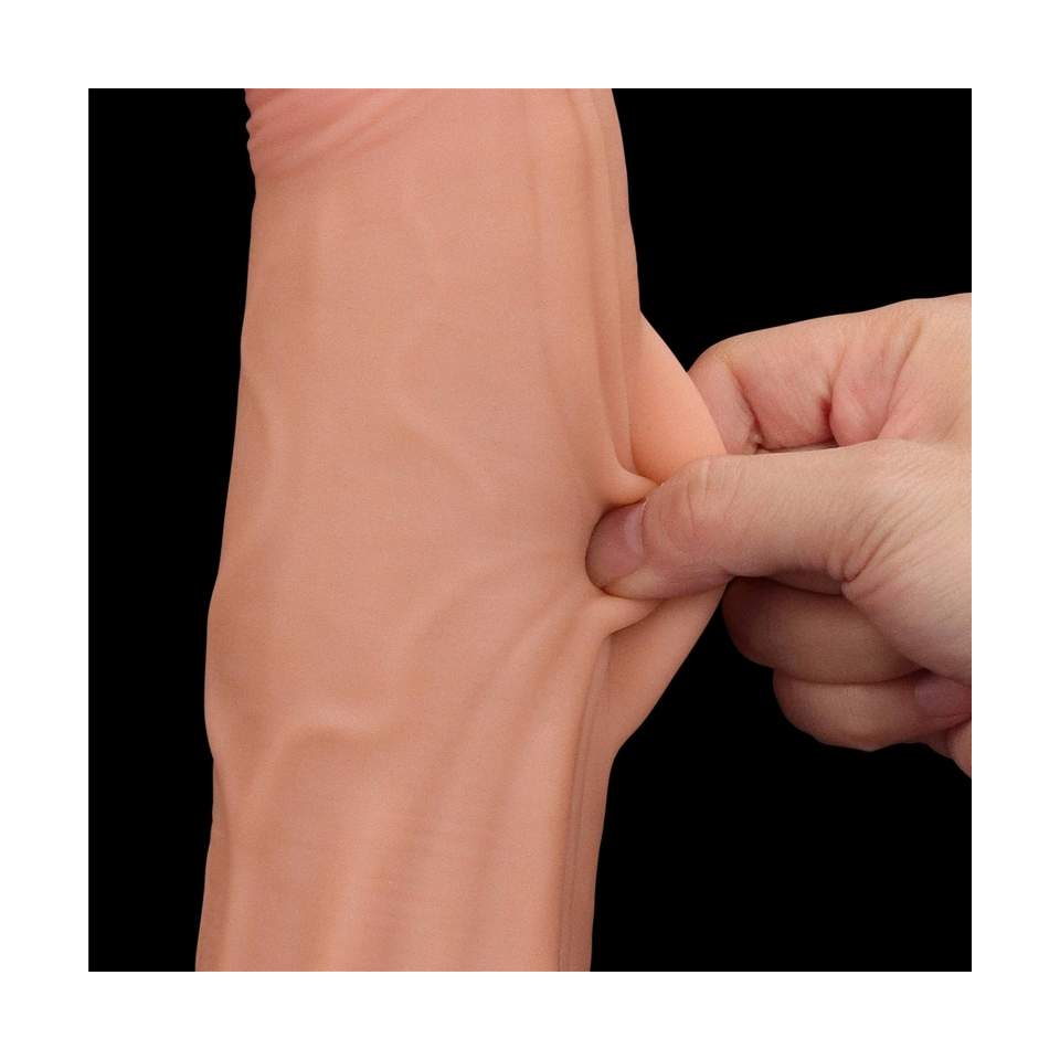 Duże i grube realistyczne dildo z przyssawką dla odważnych- 31cm