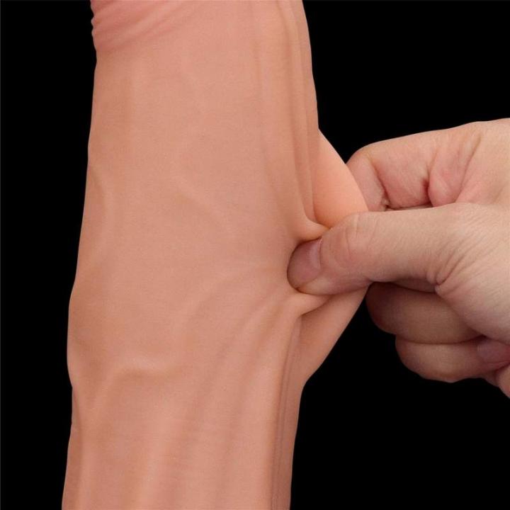 Duże i grube realistyczne dildo z przyssawką dla odważnych- 31cm