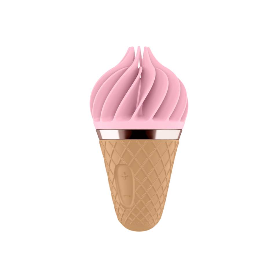 Różowy silikonowy masażer łechtaczki z wibracją Satisfyer Layons Sweet Temtation