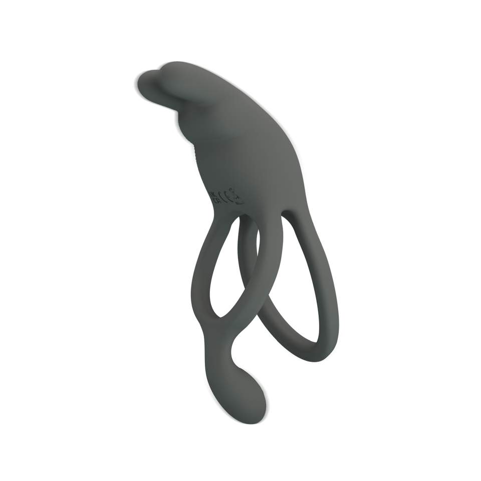 Wibrujacy wodoodporny piersień na penisa - 7 trybów rozkoszy