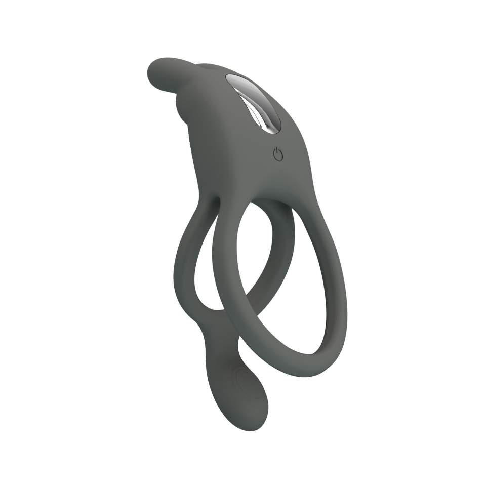 Wibrujacy wodoodporny piersień na penisa - 7 trybów rozkoszy