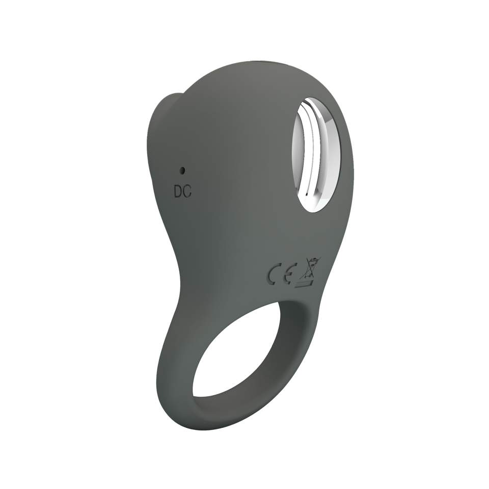 Silikonowy pierścień ze stymulującymi języczkami -