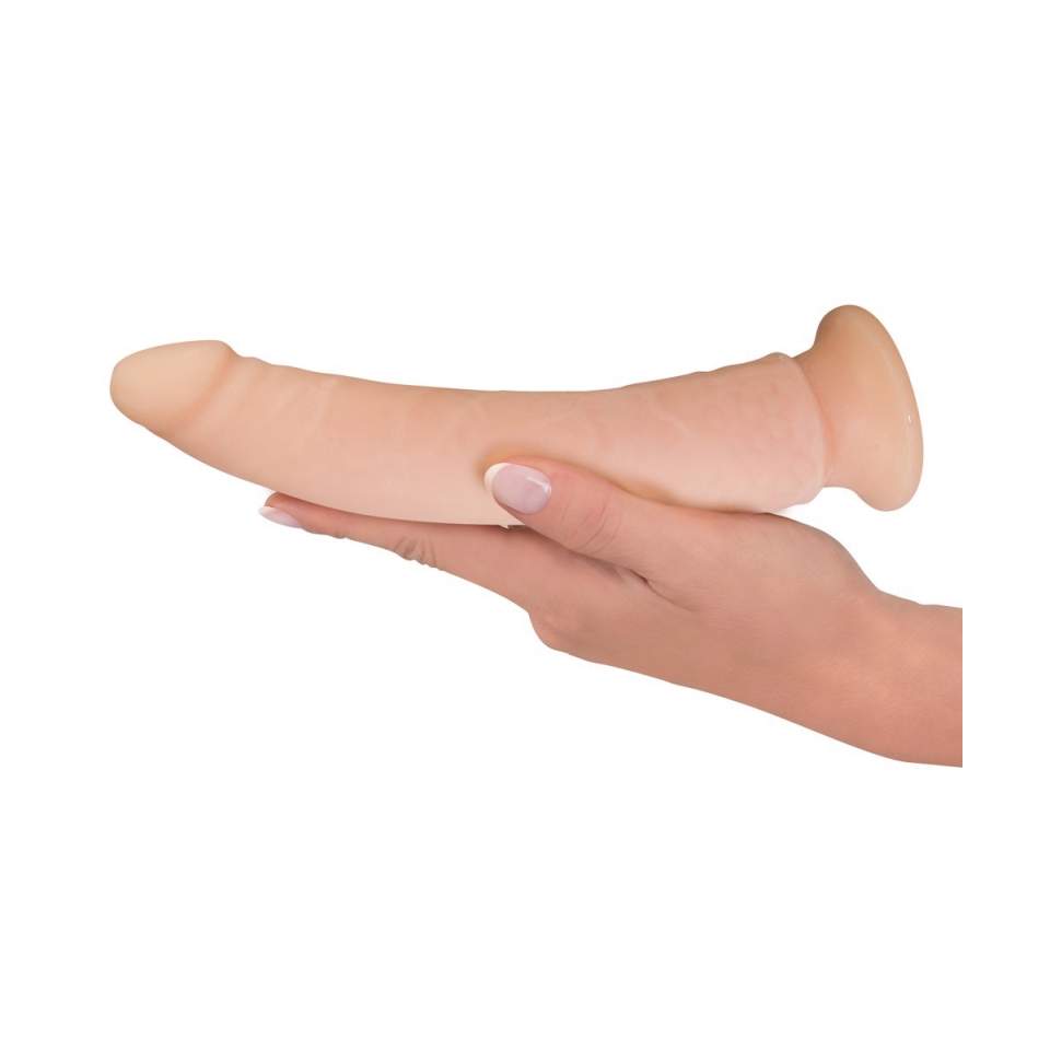Duże cieliste dildo realistyczne z TPR – 20 cm