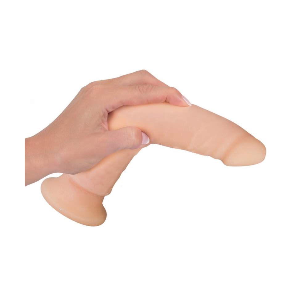 Duże cieliste dildo realistyczne z TPR – 20 cm