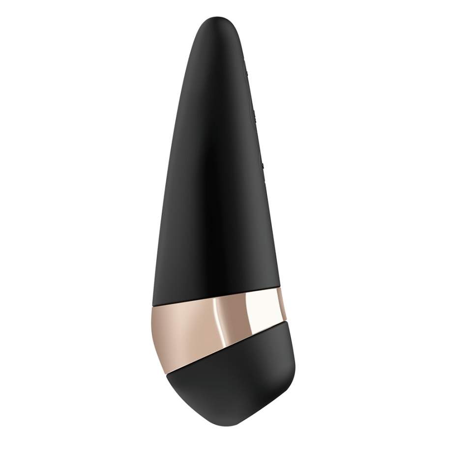 Satisfyer Pro 3 Vibration bezdotykowy czarny stymulator łechtaczki