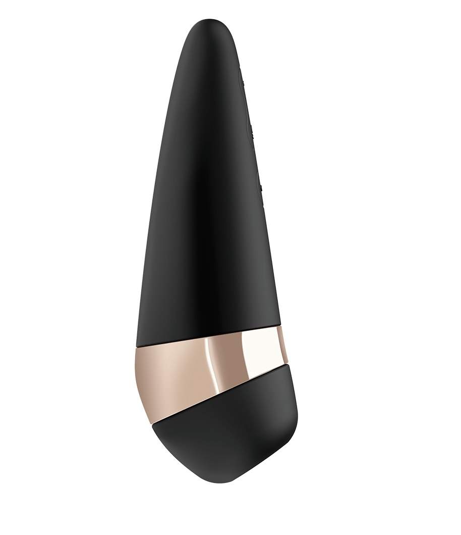 Satisfyer Pro 3 Vibration bezdotykowy czarny stymulator łechtaczki
