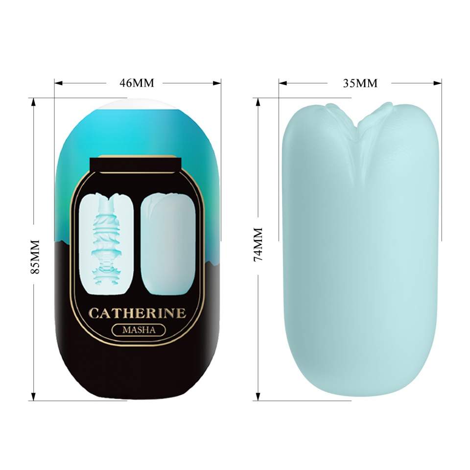 Elastyczby masturbator dla mężczyzn- dopasowuje się do każdego rozmiaru penisa