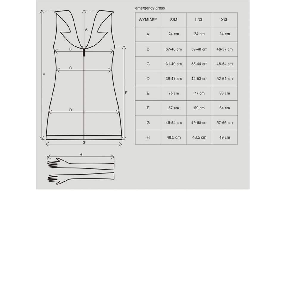 Kostium Obsessive Emergency + stetoskop