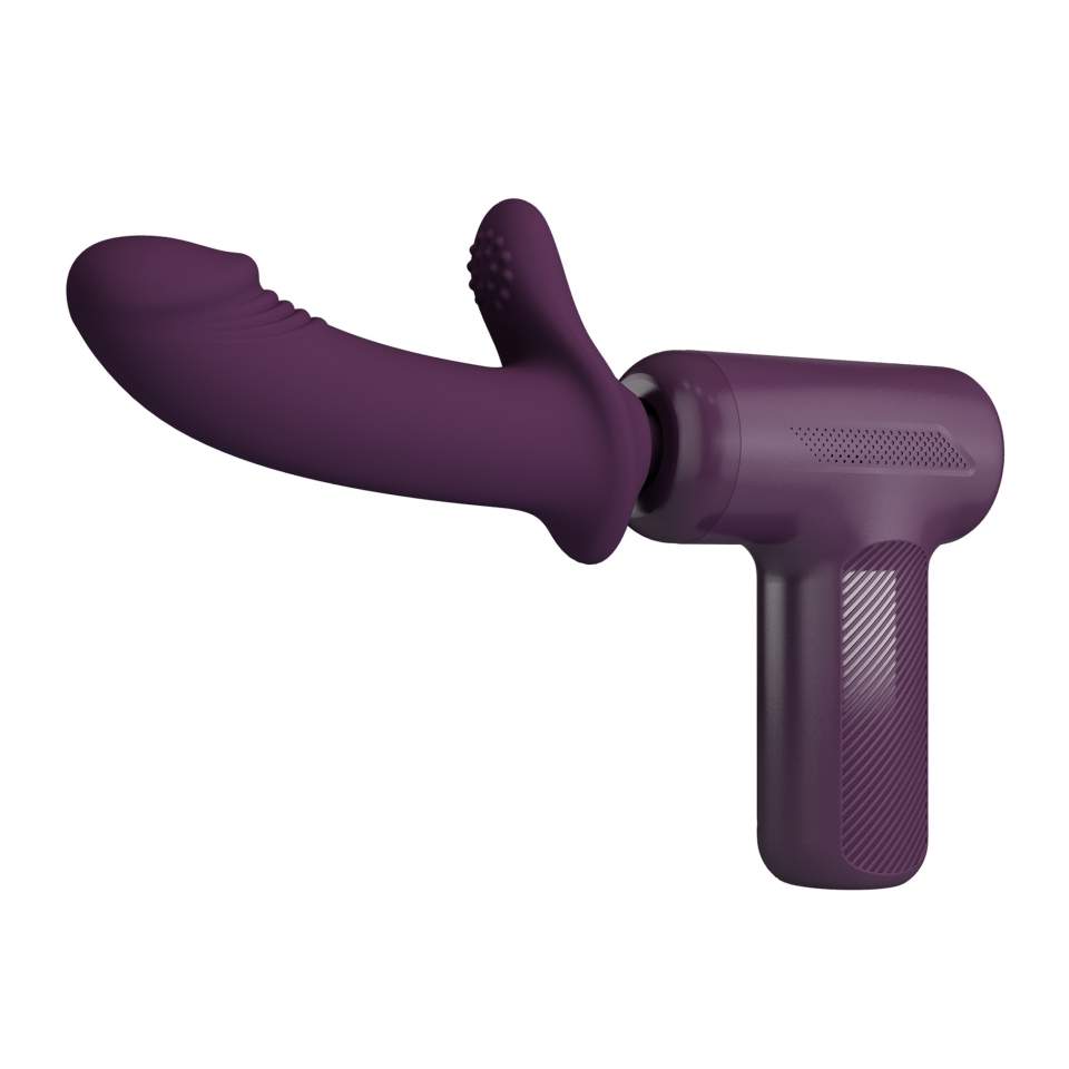 Super Mocny Masażer do ciała 2w1: 5 trybów ruchu posuwistego