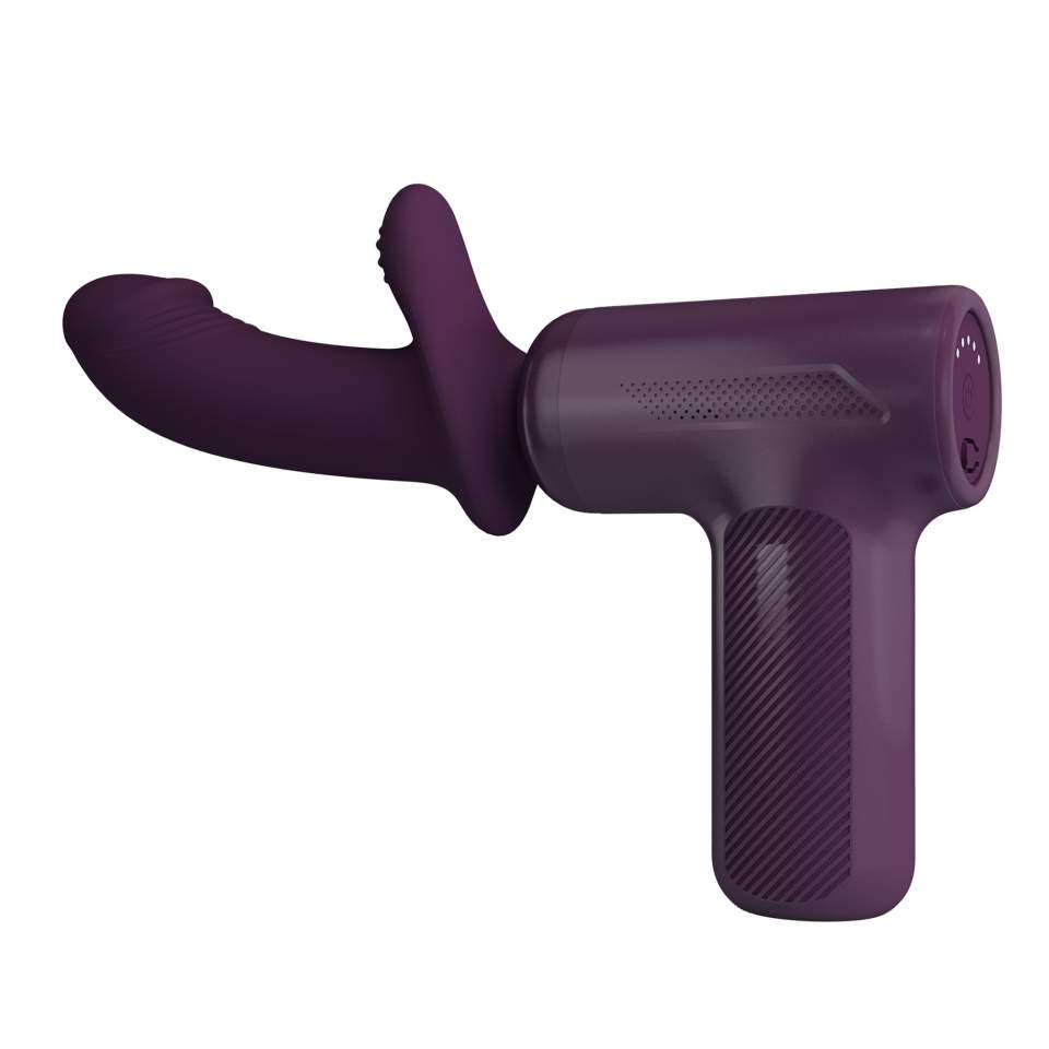 Super Mocny Masażer do ciała 2w1: 5 trybów ruchu posuwistego