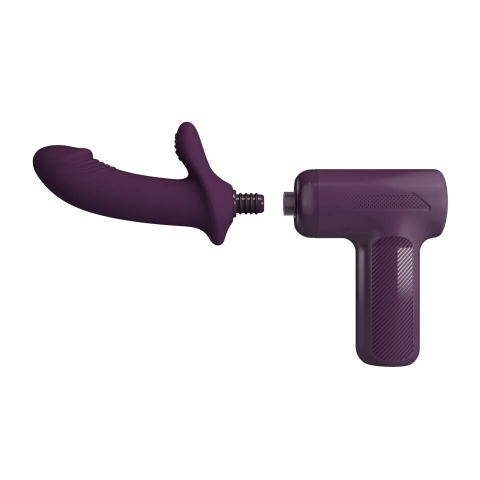 Super Mocny Masażer do ciała 2w1: 5 trybów ruchu posuwistego