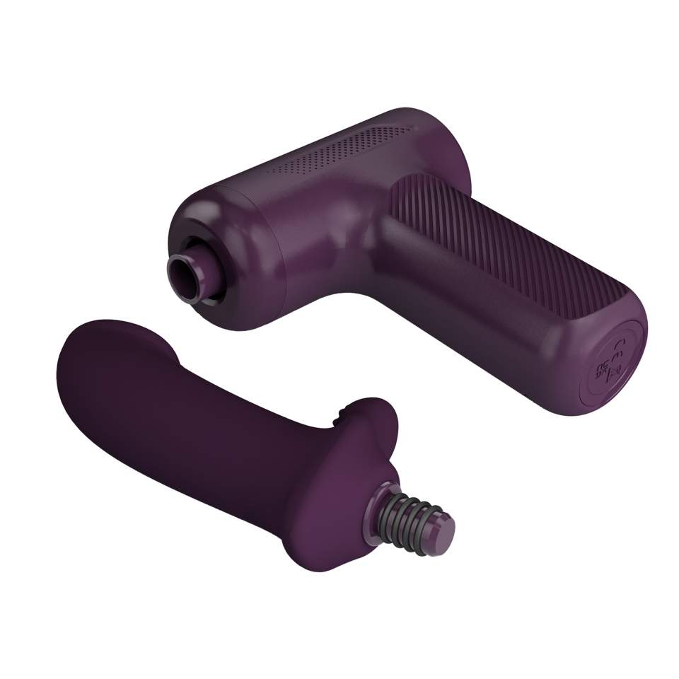 Super Mocny Masażer do ciała 2w1: 5 trybów ruchu posuwistego