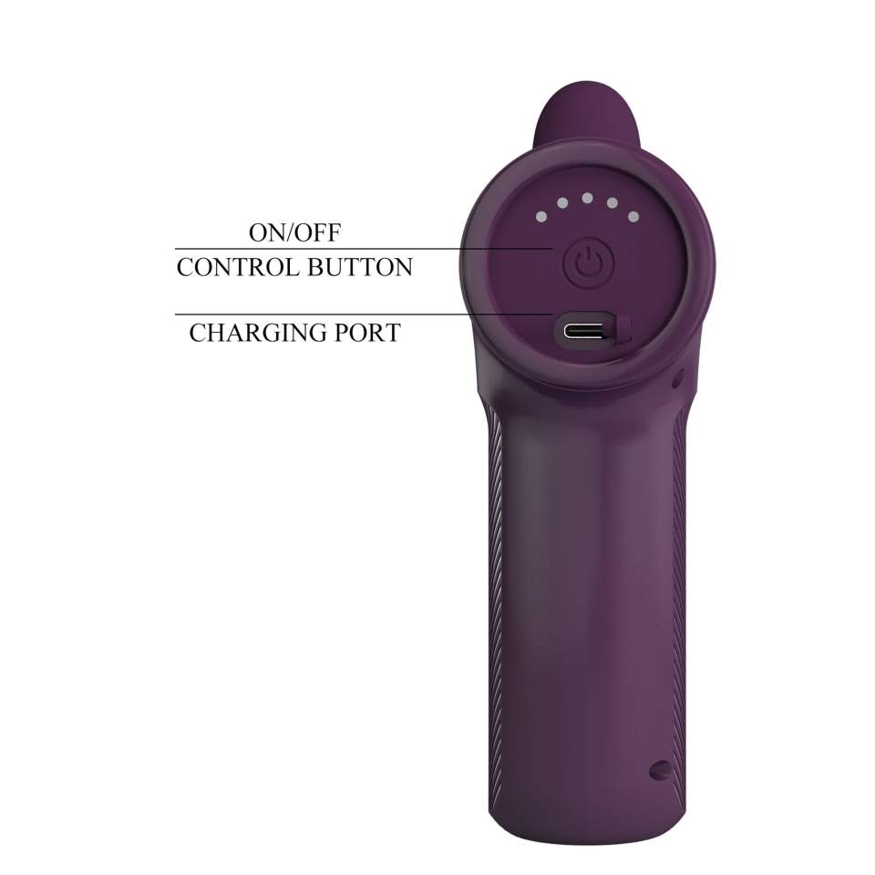 Super Mocny Masażer do ciała 2w1: 5 trybów ruchu posuwistego