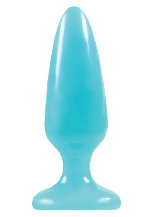 Świecący w ciemności korek analny – długość 12,5 cm 