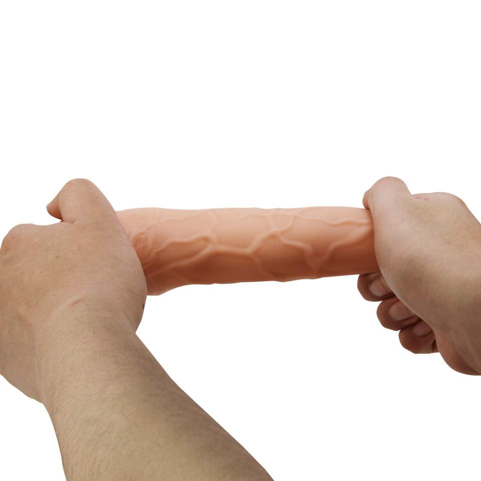 Realistyczna cielista nakładka na penisa- wydłuża o 5 cm i pogrubiajaca o 35%