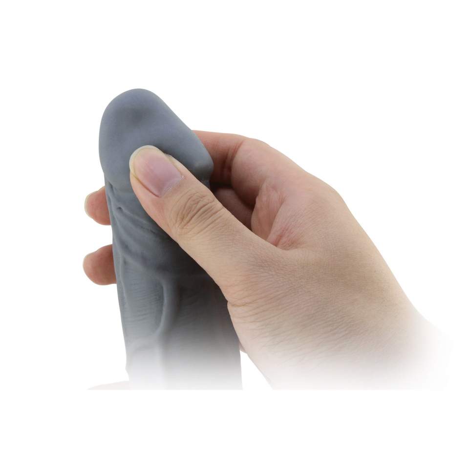 Nakładka na penisa dodajaca objętości z paskiem na jądra