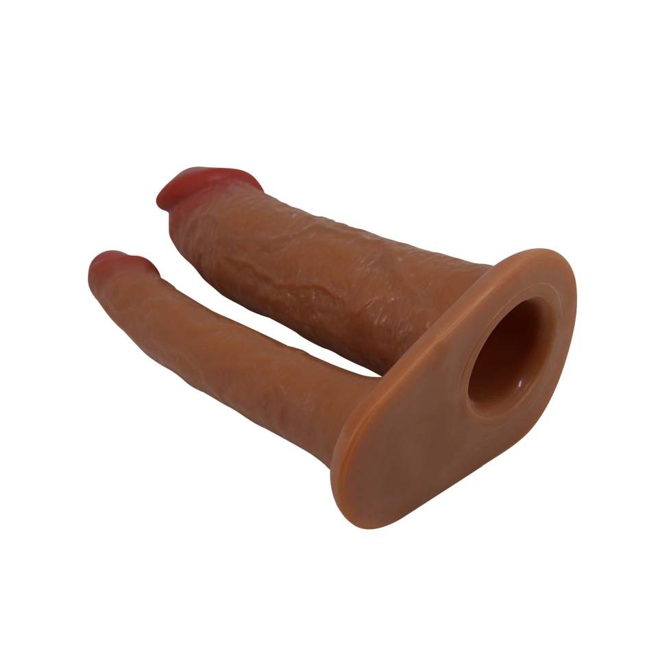 Realistyczna cielista nakładka na penisa- wydłuża o 4 cm i pogrubia o 24%