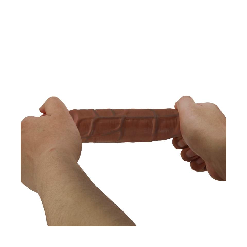 Realistyczna cielista nakładka na penisa- wydłużająca o 2,5 cm i pogrubiająca o 35%
