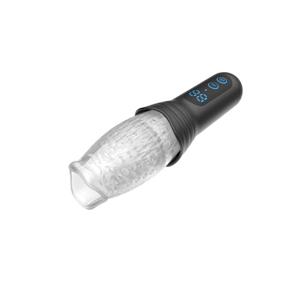 Masturbator dla mężczyzn z funkcją: wibracji, rotacji i pchania