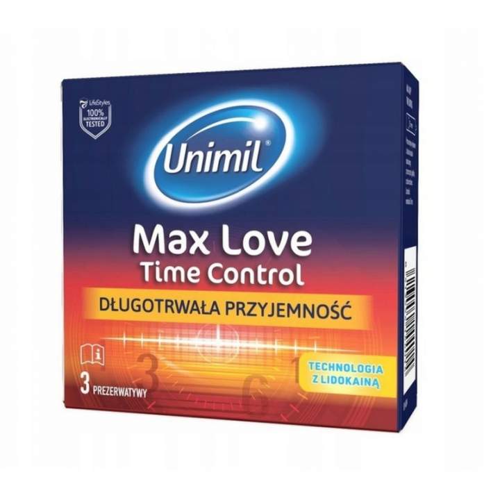 Prezerwatywa opóźniająca wytrysk Unimil Control 3zt.