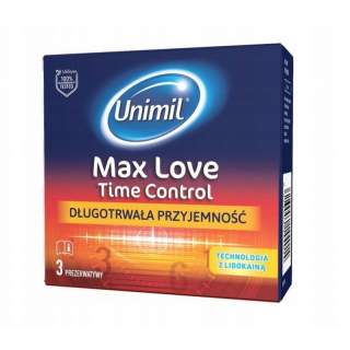 Prezerwatywa opóźniająca wytrysk Unimil Control 3zt.