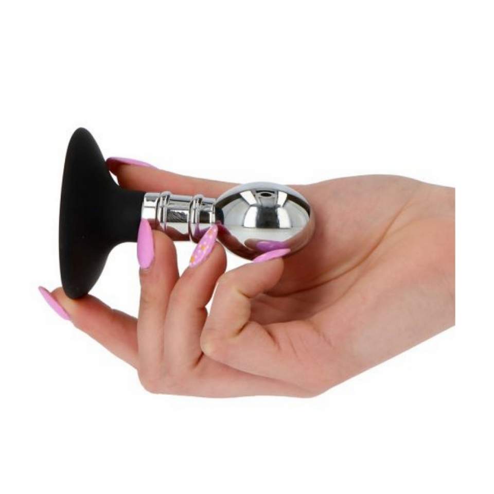 Korek analny z przyssawką dla początkujacycyh - srednica 2,7cm