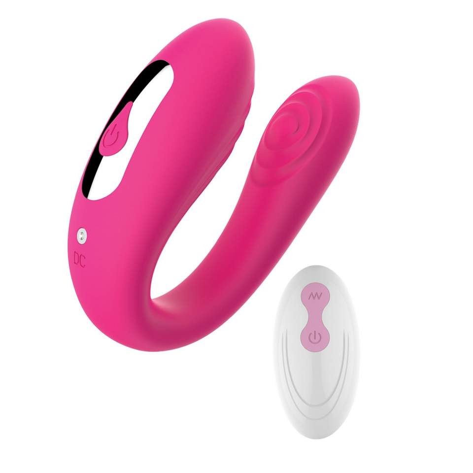 Wibrator dla par sterowany pilotem - mocne wibracje: 5 funkcji