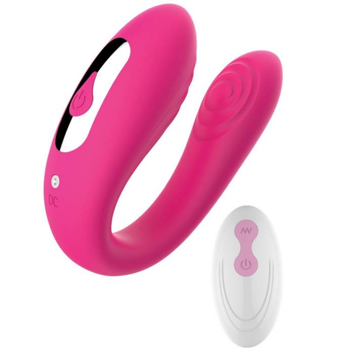 Wibrator dla par sterowany pilotem - mocne wibracje: 5 funkcji