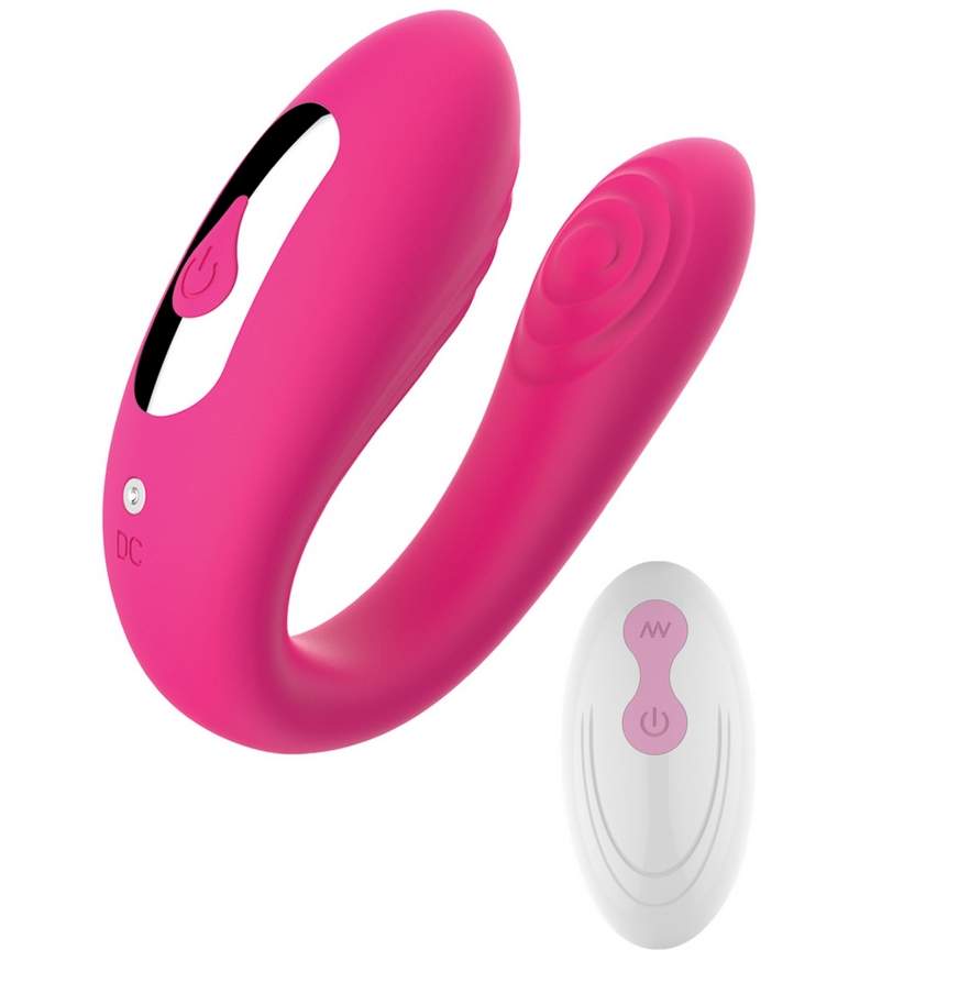 Wibrator dla par sterowany pilotem - mocne wibracje: 5 funkcji